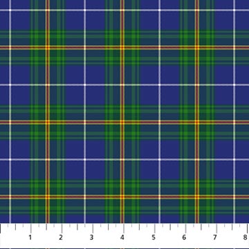 Tartan Traditions Blue Multi Nova Scotia Fabric