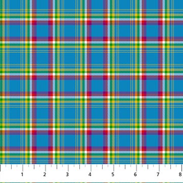 Tartan Traditions Blue Multi Yukon Fabric