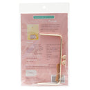 Heart Clasp Purse Rose Gold (Hardware included) - Pattern