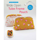 Wide Open Tube Frame Pouch  (Metal tube frame included) - Pattern