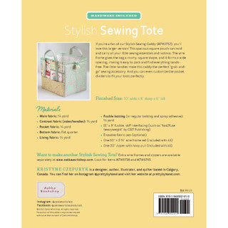 Stylish Sewing Tote (Hardware included) - Pattern