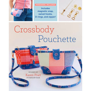 Crossbody Pouchette Kit (Hardware included) - Pattern
