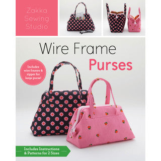 Wire Frame Purses Kit (Hardware included) - Pattern