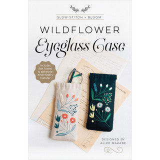 Wildflower Eyeglass Case Kit (Hardware included) - Pattern