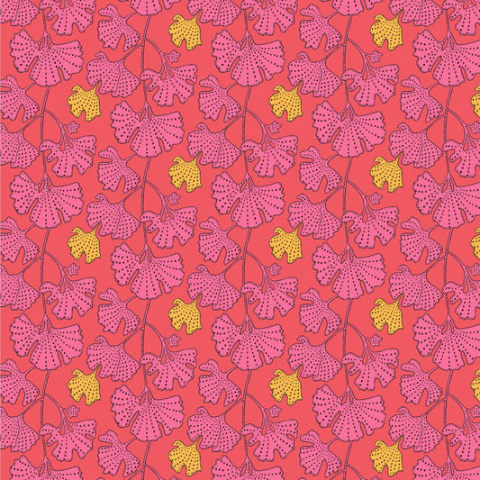 Sunshine - Ginkgo - Guava - Yardage