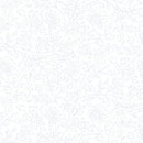 Blue Belle - White Trailing Leaf  - Yardage