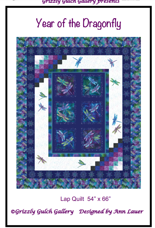 Year of the Dragonfly Quitl Kit