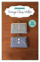 Vintage Clasp Wallet Kit (include Rose Gold Clasp) - Pattern