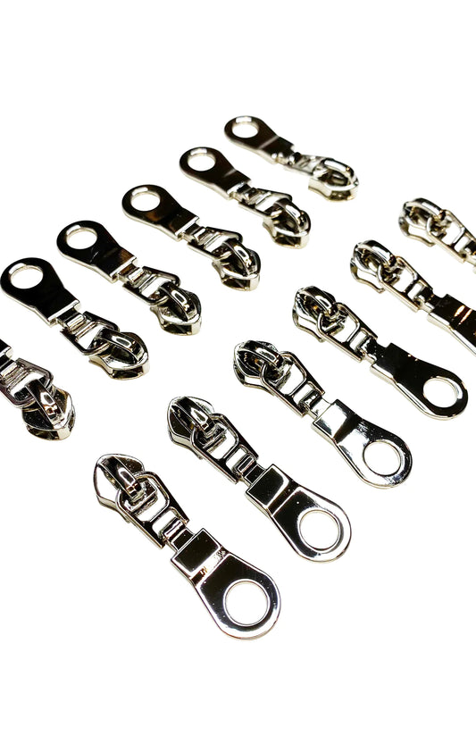 Donut #5 Zipper Pulls Nickel