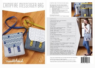 Campfire Messenger Bag Pattern