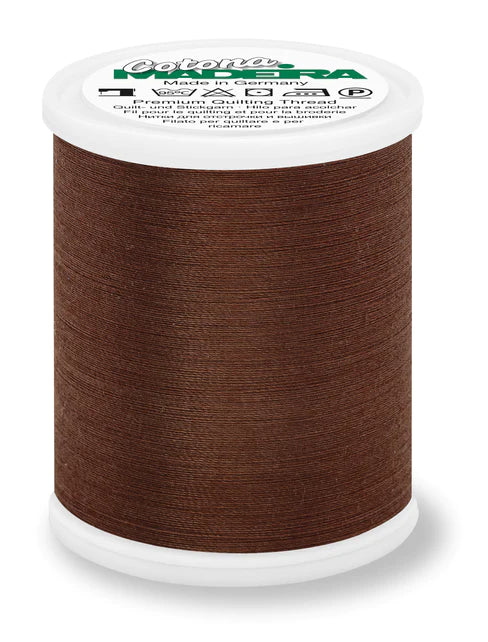 Madeira 1000m Cotton Coffee Brown Thread