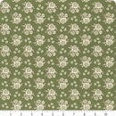 Bloomberry Green Petite Flowers Fabric