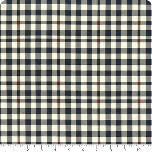 Bloomberry Midnight Plaid Fabric