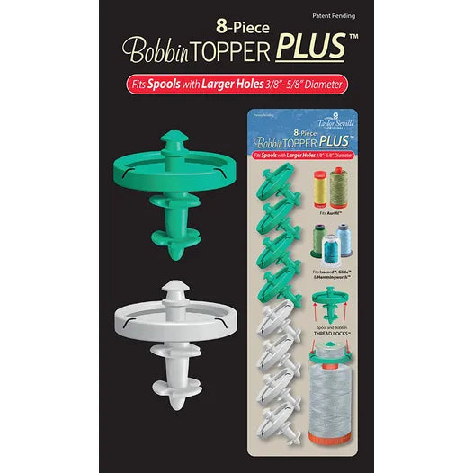 8 Piece Bobbin Topper Plus