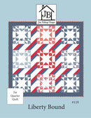 Liberty Bound Quilt Pattern 74" x 74"