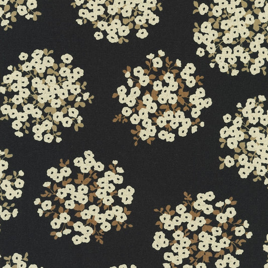 Bouquets - Black Fabric