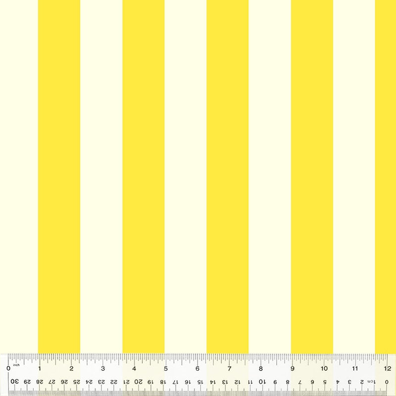 Forestburgh Broadstripe Yellow Fabric