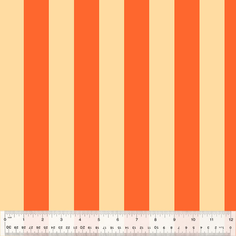 Forestburgh Broadstripe Peach Fabric