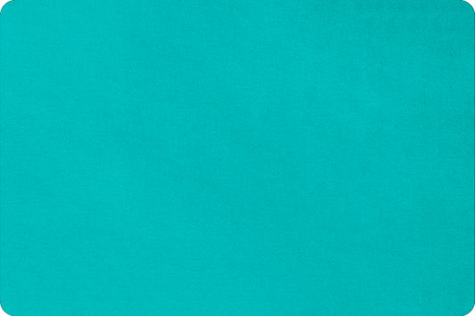 Extra Wide Solid Cuddle 3 Teal Yardage