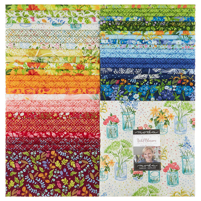 Wild Blossoms 10" Squares 42pcs Layer Cake