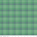 Happy Haven - Plaid - Green - Yardage