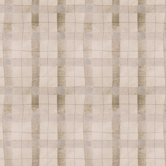 The Plaid One - Oatmeal Plaid - Oatmeal - Yardage