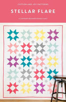 Stellar Flare Pattern - Collection Between the Pages 58 x 71" - Quilt Kit
