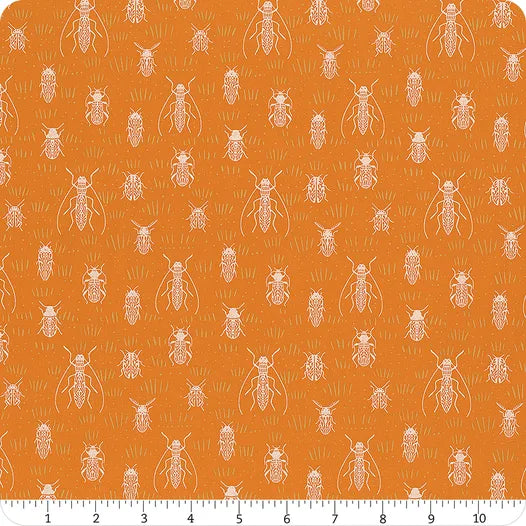 Coyote Hill Beetle Parade Sun Fabric