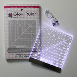 Glow Ruler 6" Square