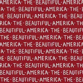 All American America the Beautiful Red Yardage