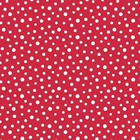 Woof Woof Pirates Sea Pearl Red Fabric