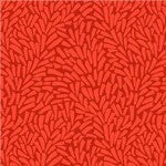 Bright and Bold Fronds Red Black Fabric