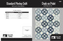 Dash On Point Quilt 56" x 70"
