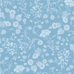 Botanical Garden Shadow Dance Sea Breeze Fabric