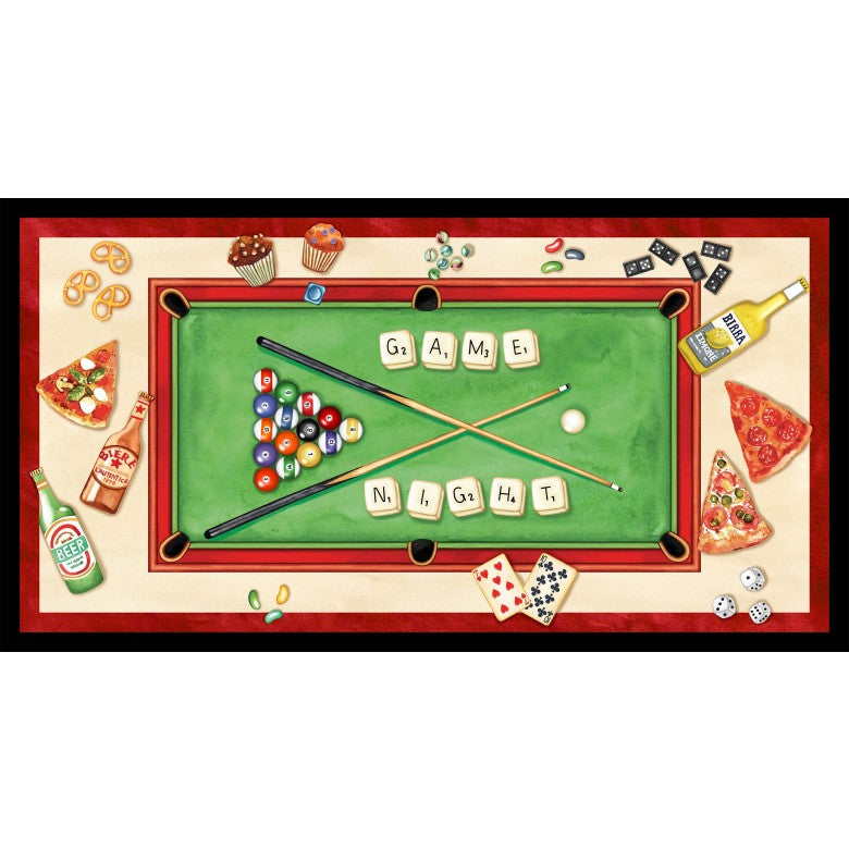 Game On Game Night Multi 24" Panel