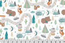 Digital Cuddle - Adventure Time - Multi - Yardage
