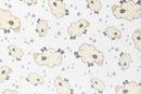 Baa Digital Cuddle Ivory Fabric