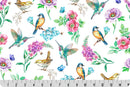Digital Cuddle - Birds in Bloom - Multi - Yardage