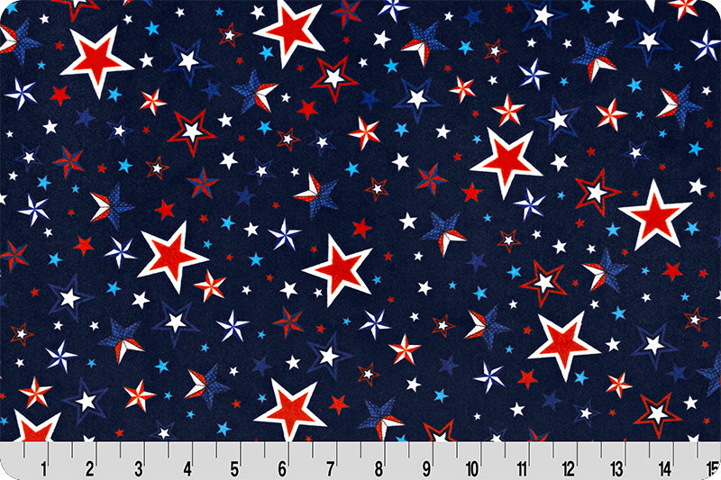 Liberty Stars Cuddle Yardage