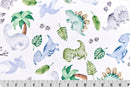 Lil Dinos Digital Cuddle Ivy 60" Yardage