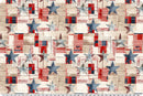 Digital Cuddle - Timeless Liberty - Multi - Yardage