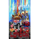 City of London 24" x 43" Panel