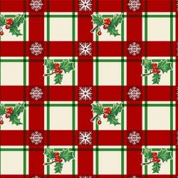 Holly Jolly Plaid DCX12270-REDX-D Fabric
