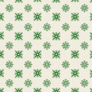 Holly Jolly Flurry Snowflakes DCX12272-CREM-D Fabric