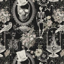 Boo-tiful Nevermore Evermore DCX12275-BLAC-D Fabric