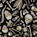 Boo-tiful Mr. Bone DCX12277-BLAC-D Fabric