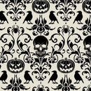 Boo-tiful Spooky Damaskk DCX12280-CREM-D Fabric