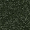 Trailhead Adventure Topography Map DCX12388-FORE-D Fabric