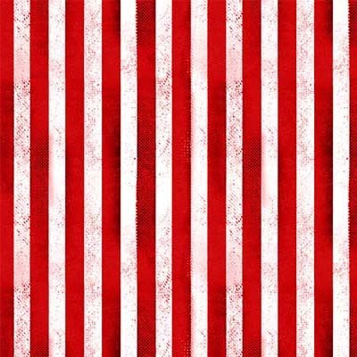 Route 66 Rugged Stripe Red Fabric