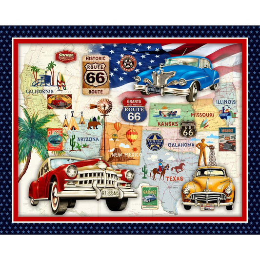 Route 66 36" Panel